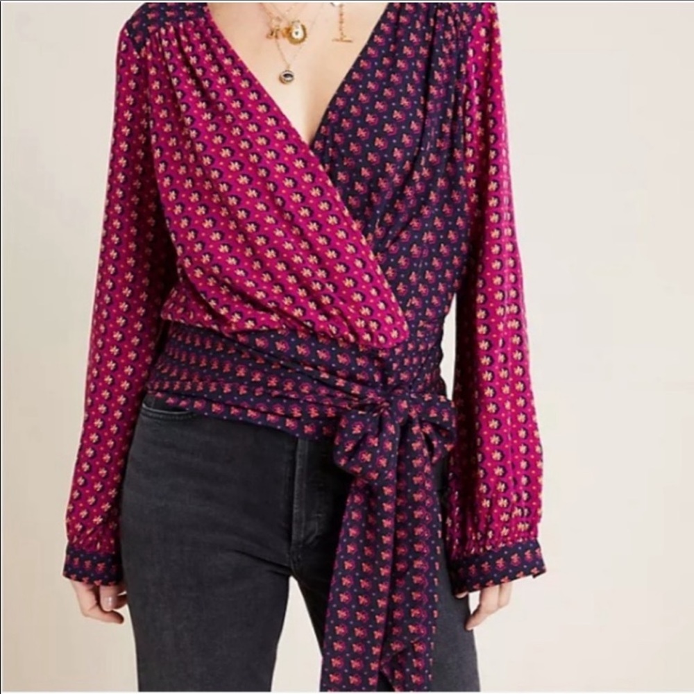 COPY - Anthropologie Maeve Lisa blouse